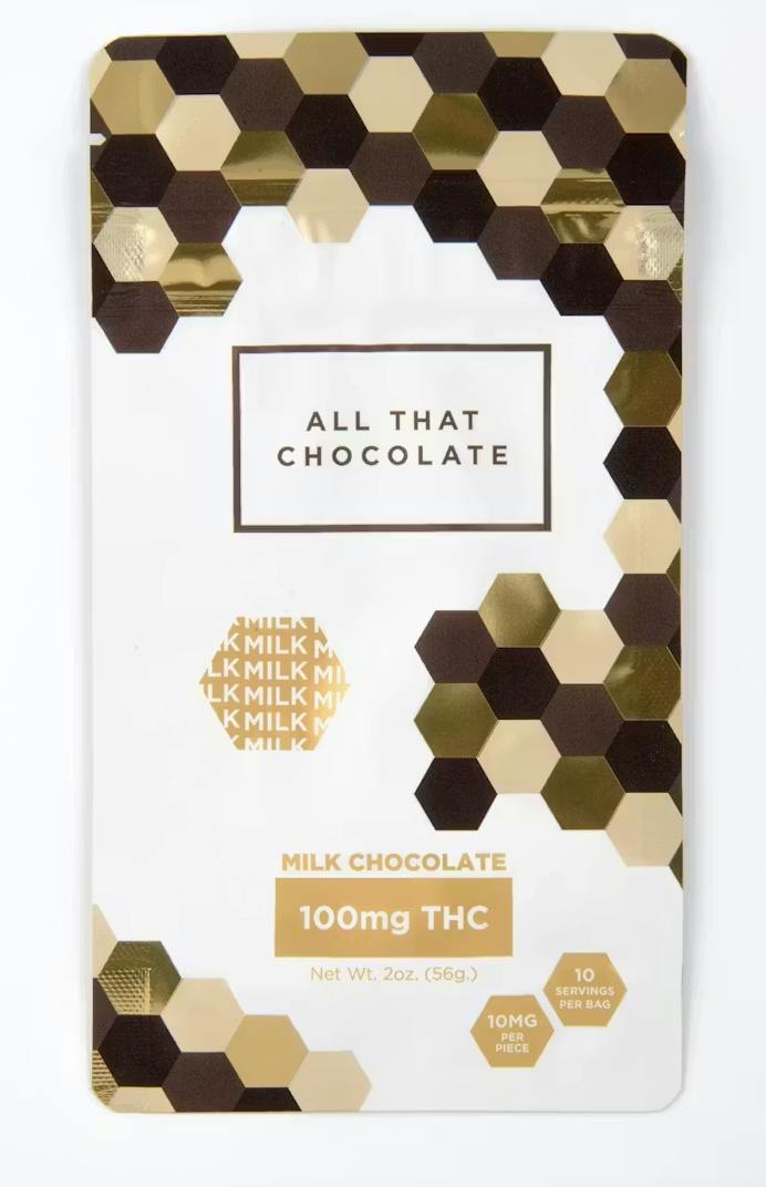 All That Chocolate | Milk Chocolate Bar | 100mg