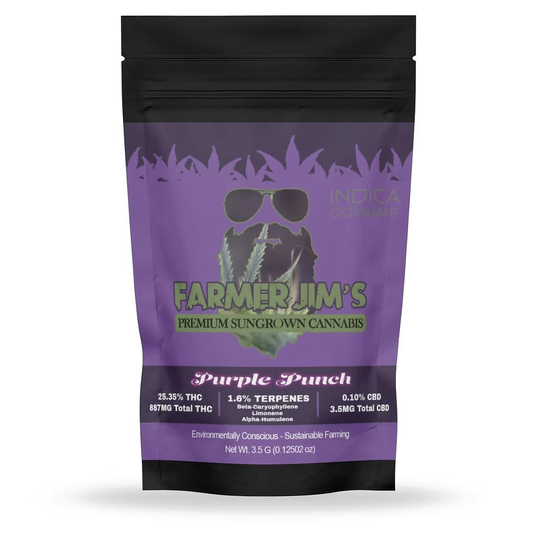Farmer Jim's | 3.5g | Purple Punch | Indica-Dom