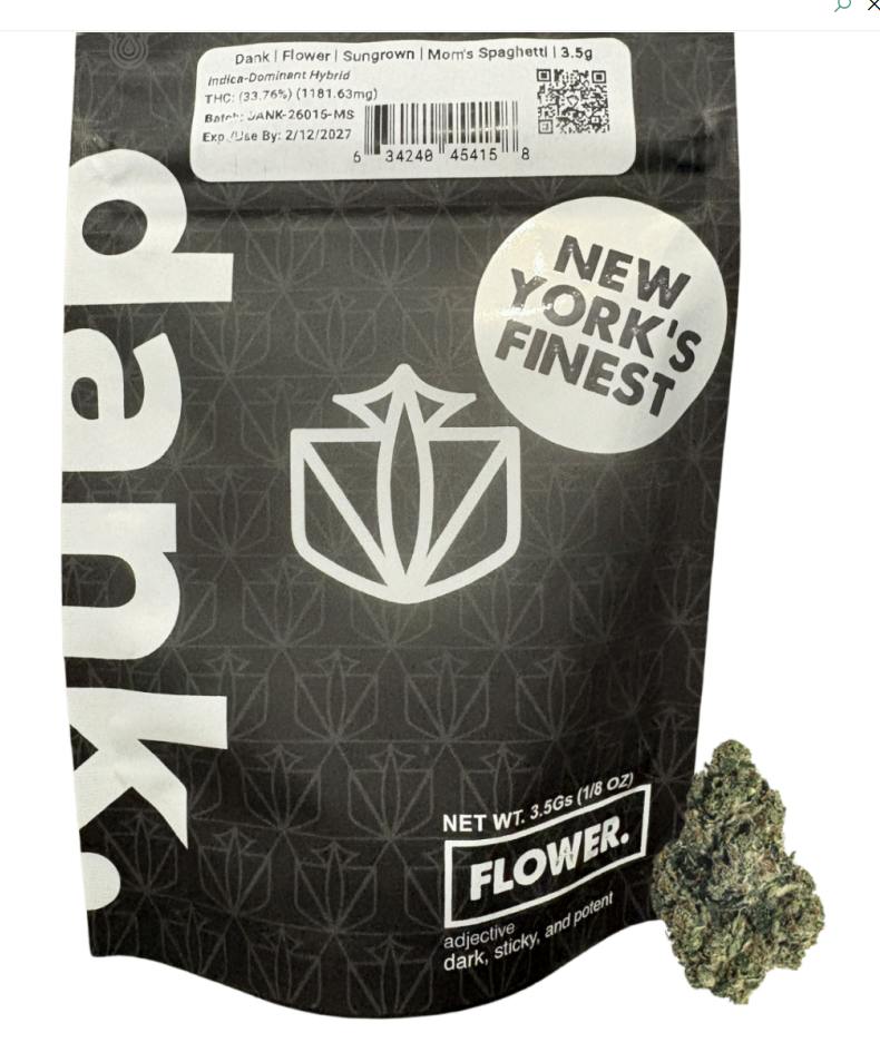 DANK | Sungrown Flower | Mom's Spaghetti | 3.5g