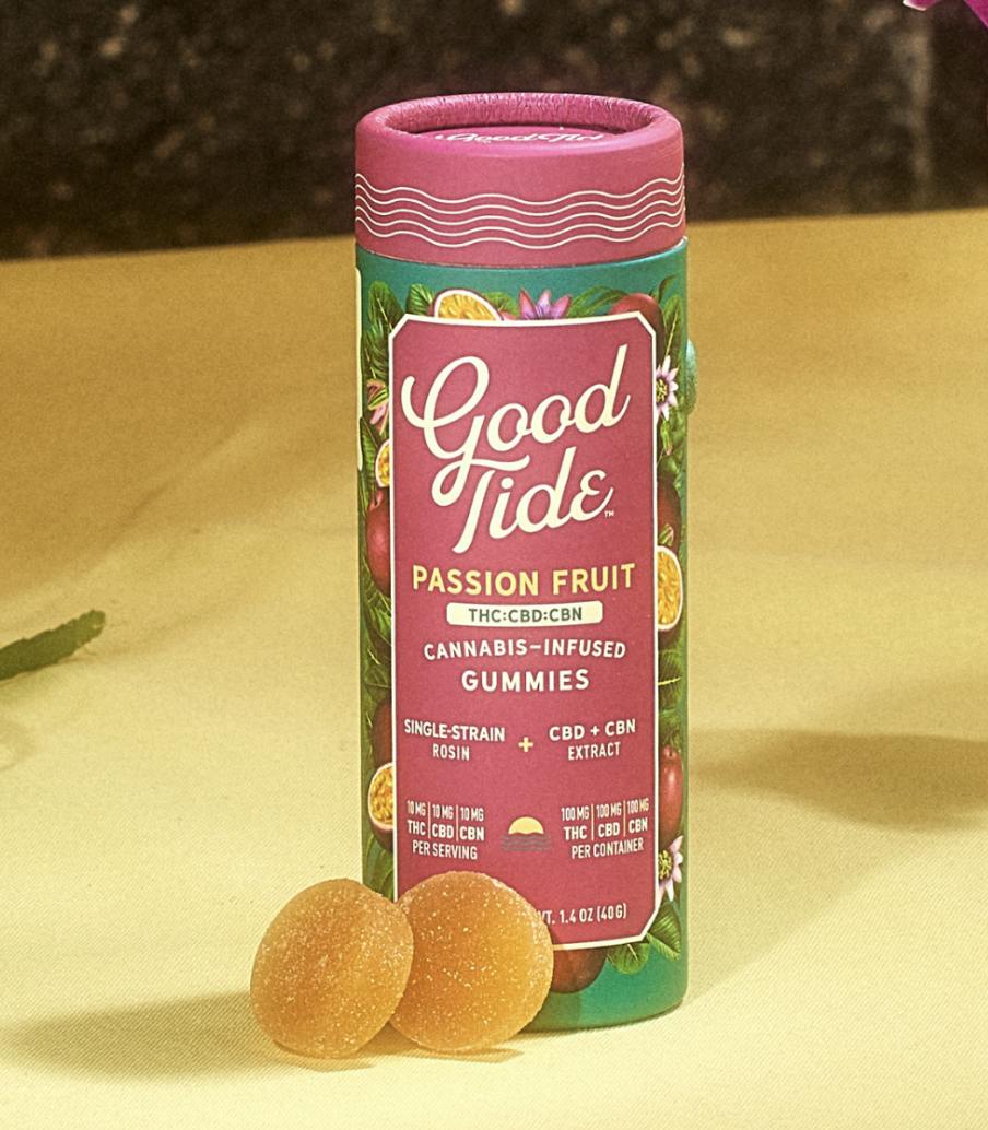 Good Tide | Rosin Gummies | Passion Fruit | Indica