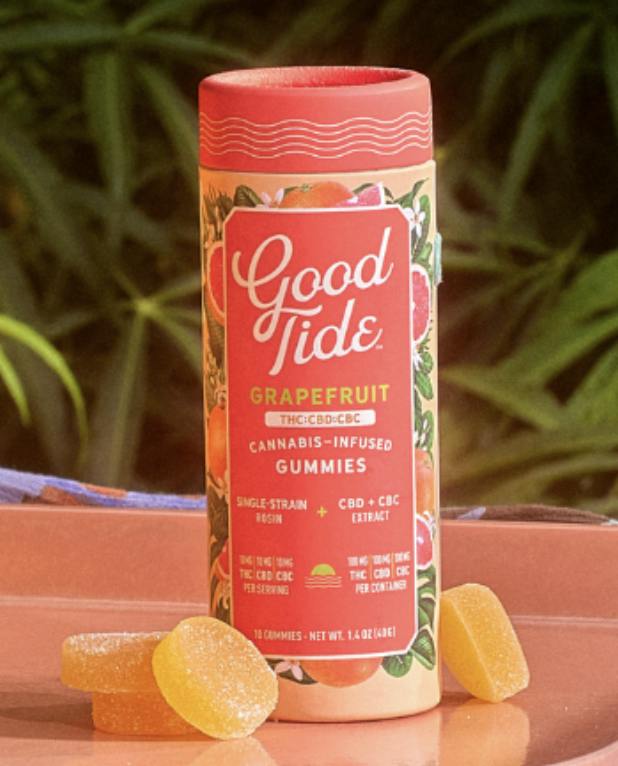 Good Tide | Rosin Gummies | Grapefruit | Sativa