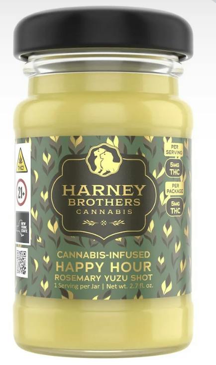 Harney Brothers | Happy Hour | Rosemary Yuzu Shot | 10mg