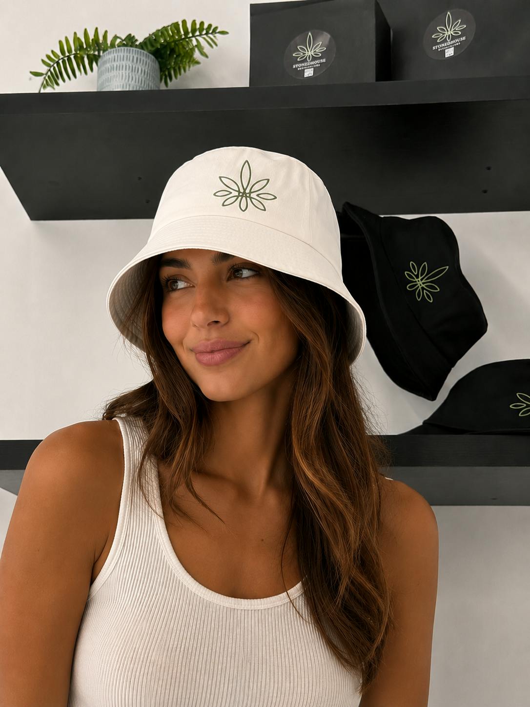 Bucket Hat (White)