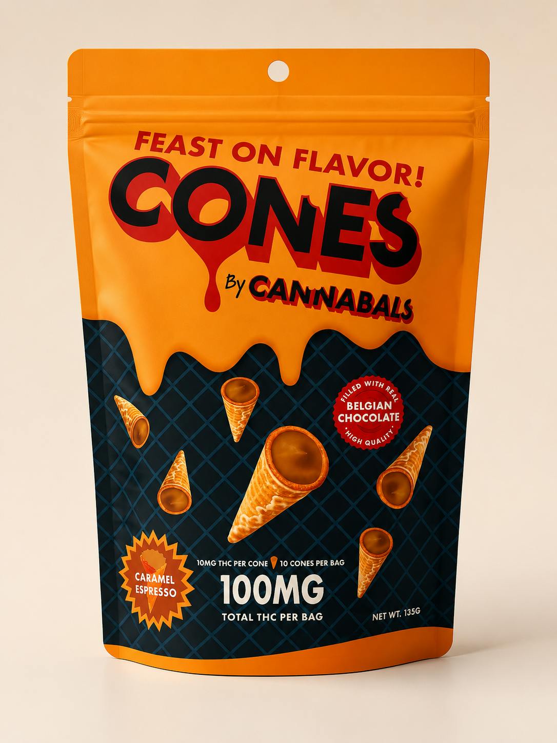 Cannabals | 10-Pack Cones | Caramel Espresso