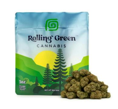 DF353 Rolling Green | Midnight Grape | Flower