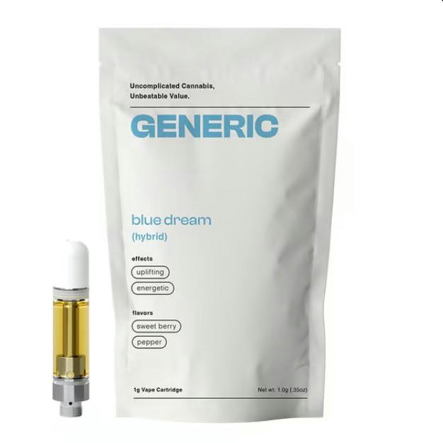 CoC Generic Live Resin Cartridge - Gush Mints 1g