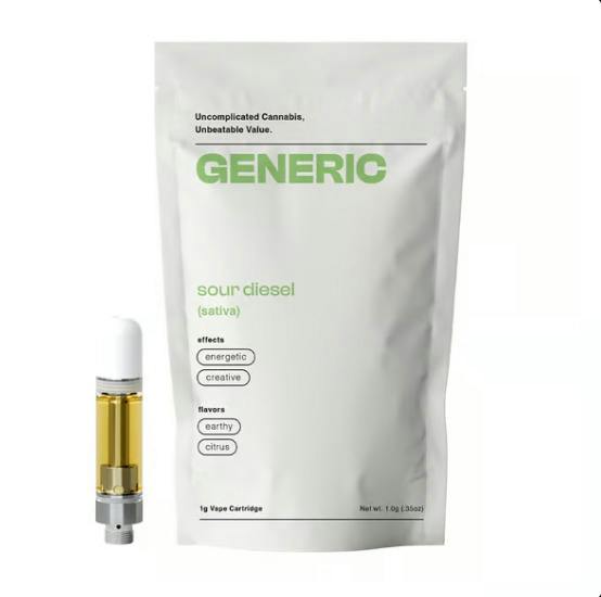 CoC Generic Cartridge - Pineapple Express 1g