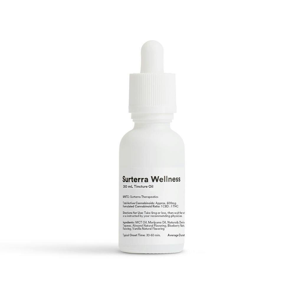 Relief (1 CBD : 9 THC) - Tincture Oil - 20mg/ml, 30ml at Surterra Wellness