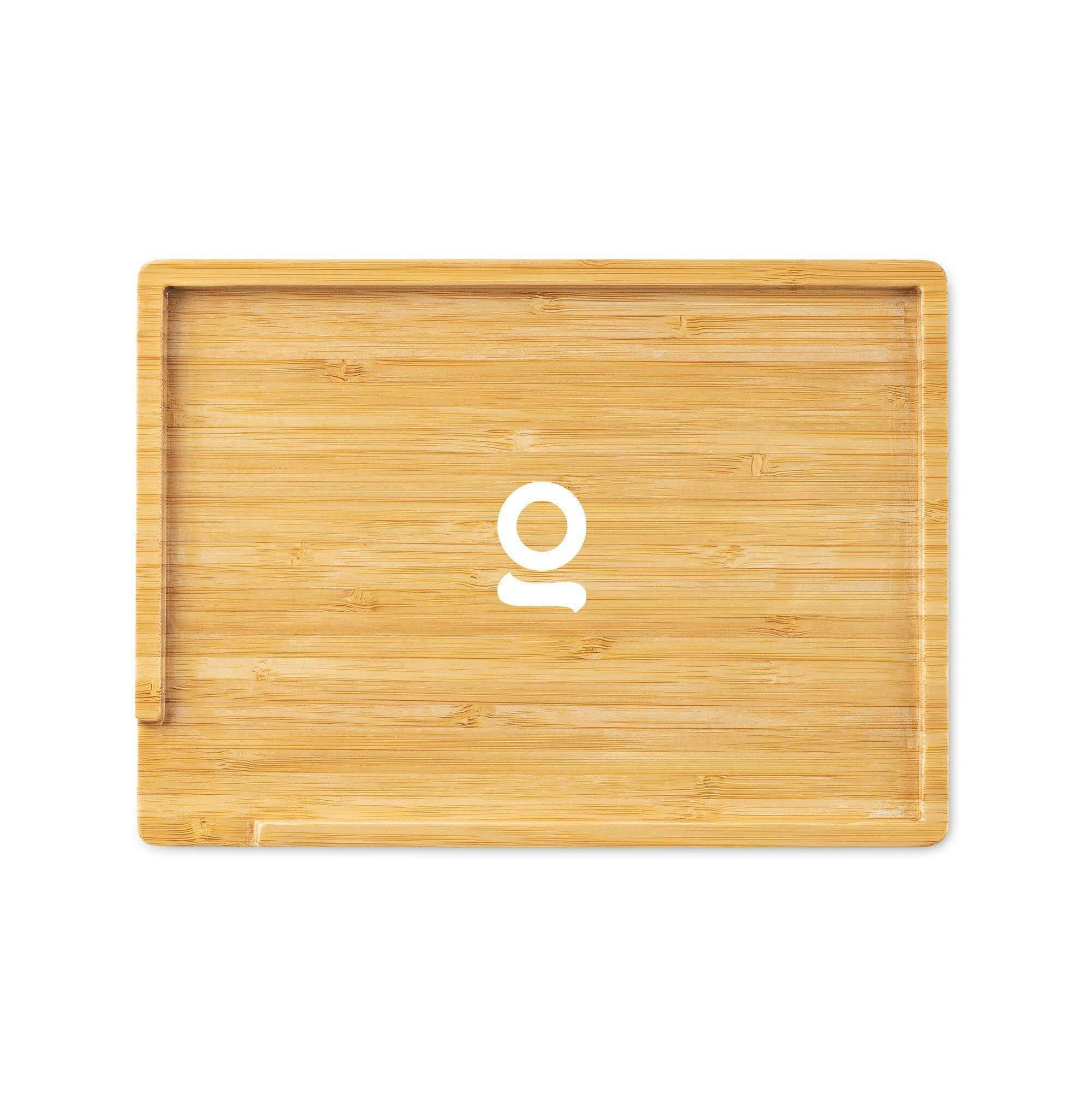 Ongrok® Sustainable Small Bamboo Wood Tray at Surterra Wellness