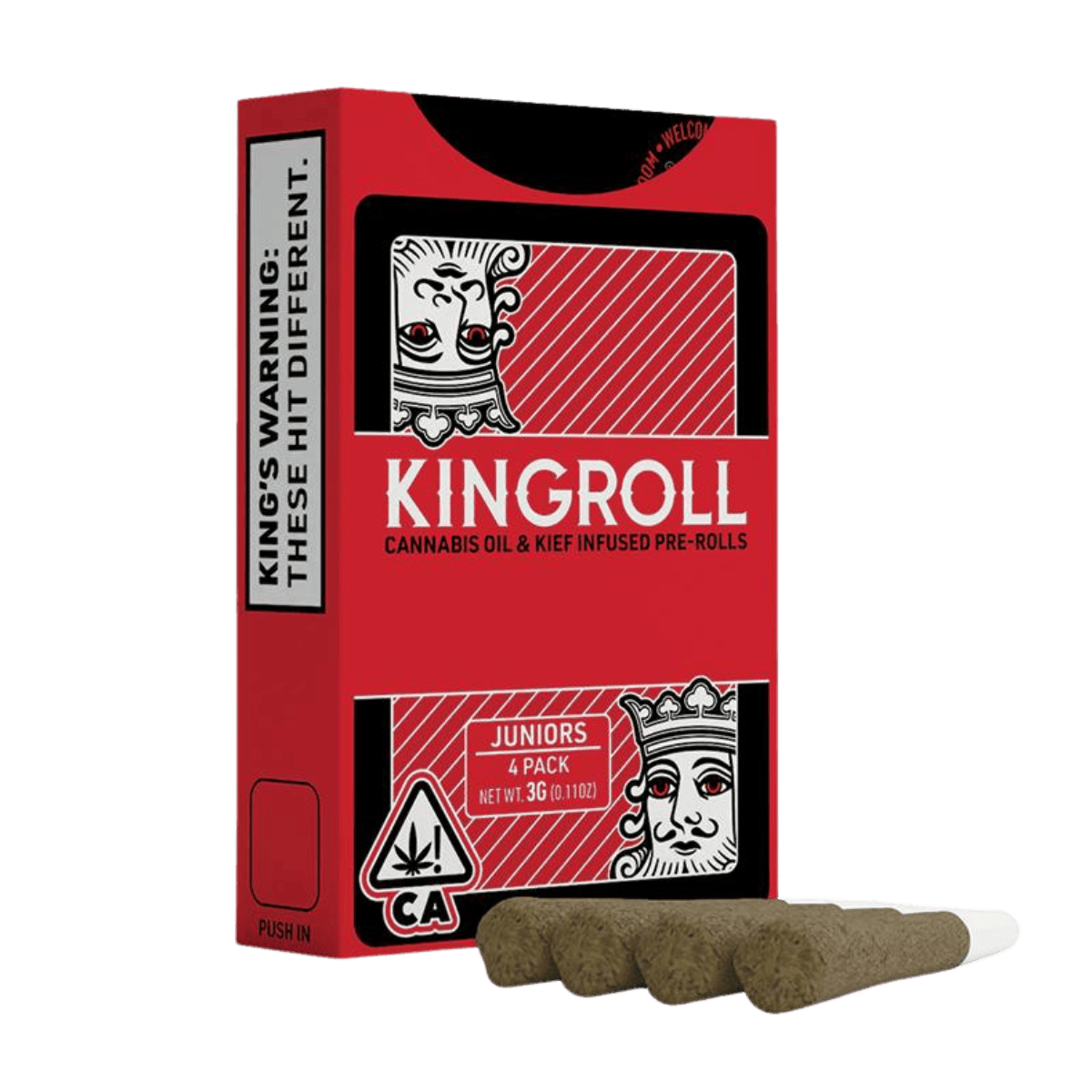 Animal Mints x Bubba Kush (I) | .75g 4pk Kingroll Jr | Kingpen