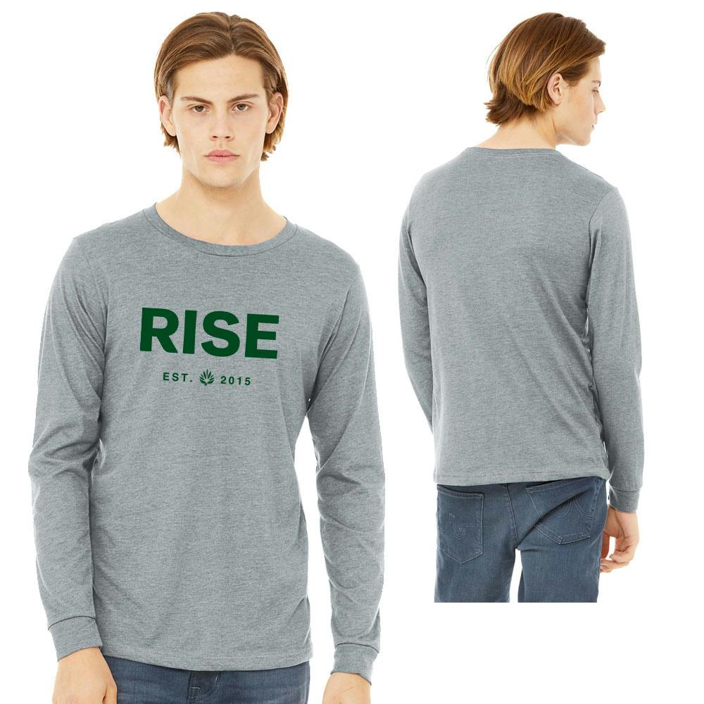 Varsity T-Shirt - Grey [XXL] | RISE Merch - Longsleeve Shirt