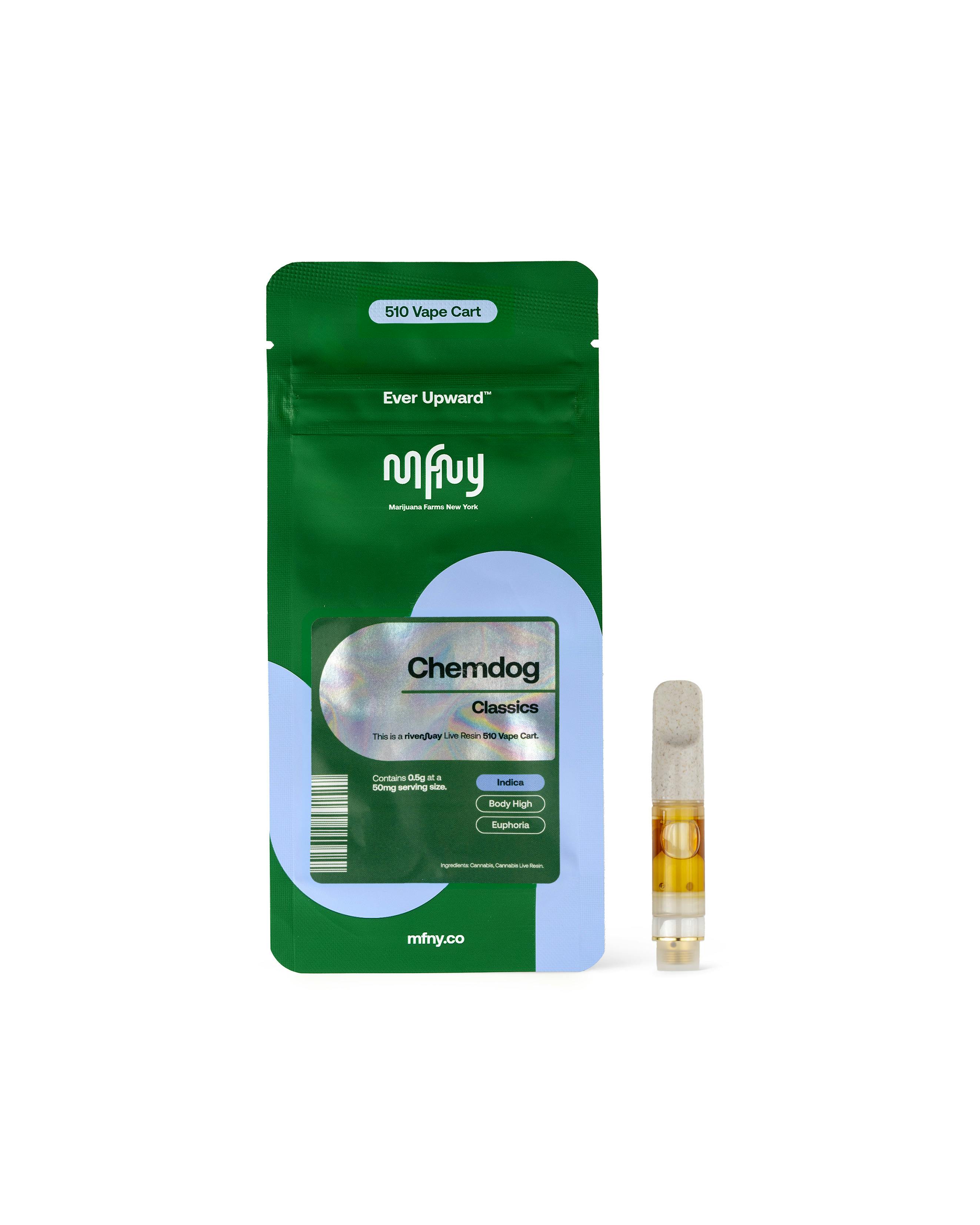 Live Resin CHEMDOG | Cart at Gotham Cannabis Dispensary