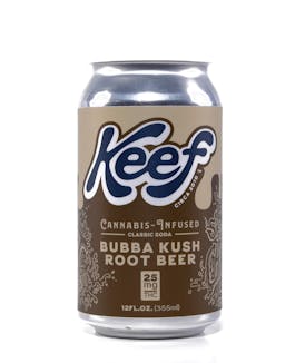 KEEF | CLASSIC BUBBA KUSH ROOT BEER | SODA | 25MG