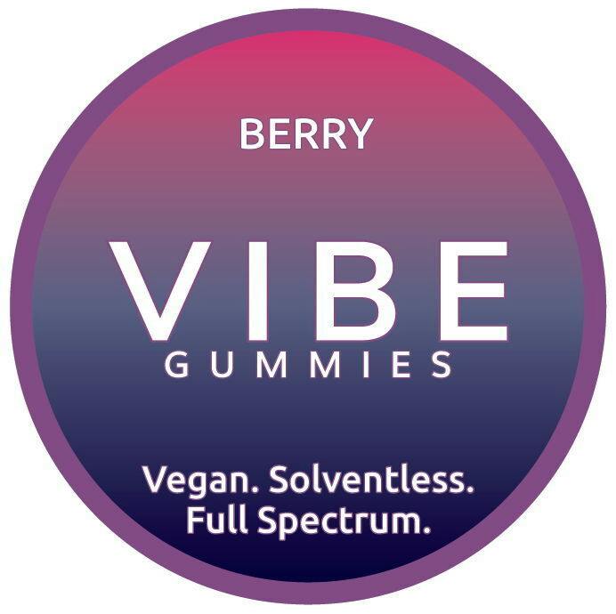 VIBE - BERRY SOLVENTLESS VEGAN GUMMIES 250MG