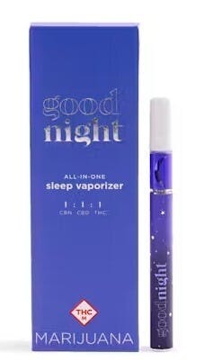 PROPER CANNABIS | 1:1:1 THC:CBD:CBN GOODNIGHT | ALL-IN-ONE CARTRIDGE | 0.5G | INDICA