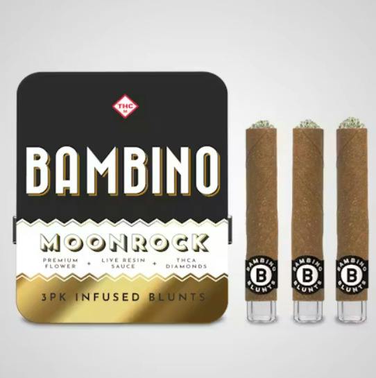 BAMBINO - MEMORY LOSS 1G MOONROCK INFUSED 3PK HYBRID