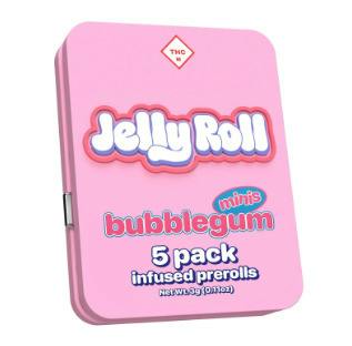 JELLY ROLL - BUBBLE GUM 5PK 0.6G INFUSED HYBRID