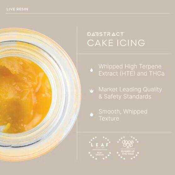 DABSTRACT - WIFI x BISCOTTI LIVE RESIN CAKE ICING 1G INDICA