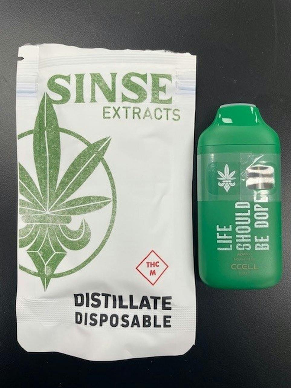 SINSE - SUPER LEMON HAZE 1G DISPOSABLE SATIVA