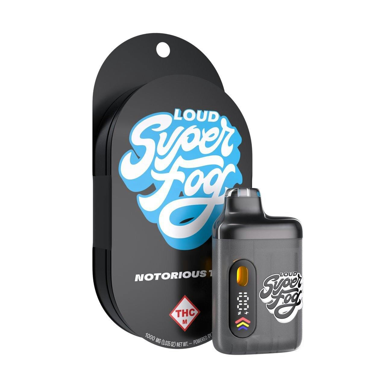 MFUSED - NOTORIOUS THC LOUD 2G DISPOSABLE HYBRID