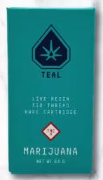 TEAL - STREUDLEZ LIVE RESIN 1G CART