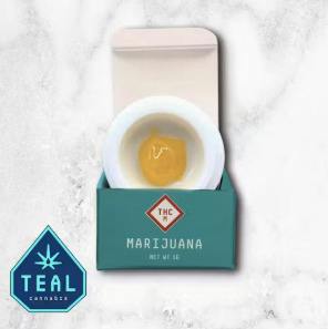 TEAL - PINEAPPLE BURST 1G LIVE RESIN BADDER