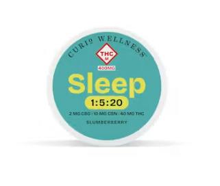 CURIO WELLNESS - SLUMBERBERRY 1:5:20 EXTRA STRENGTH 1000MG 25PK