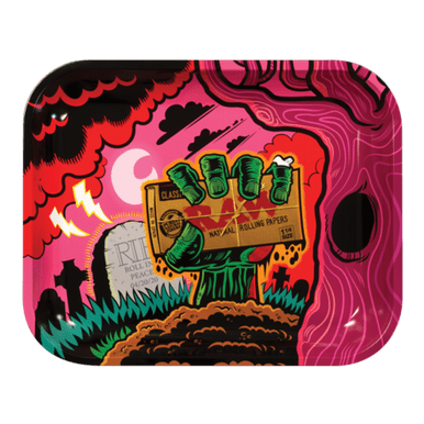 RAW Zombie Large Metal Tray