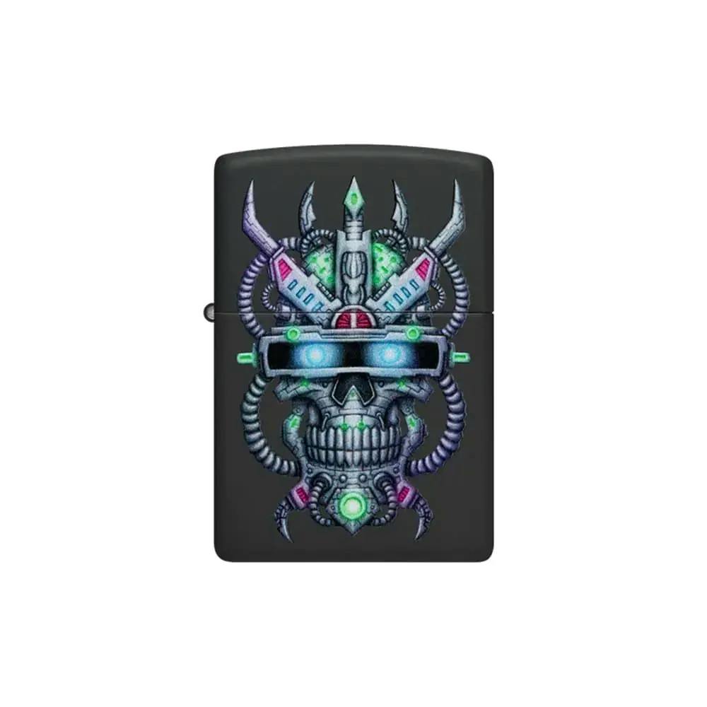 Zippo 48516 Cyber Skull Design