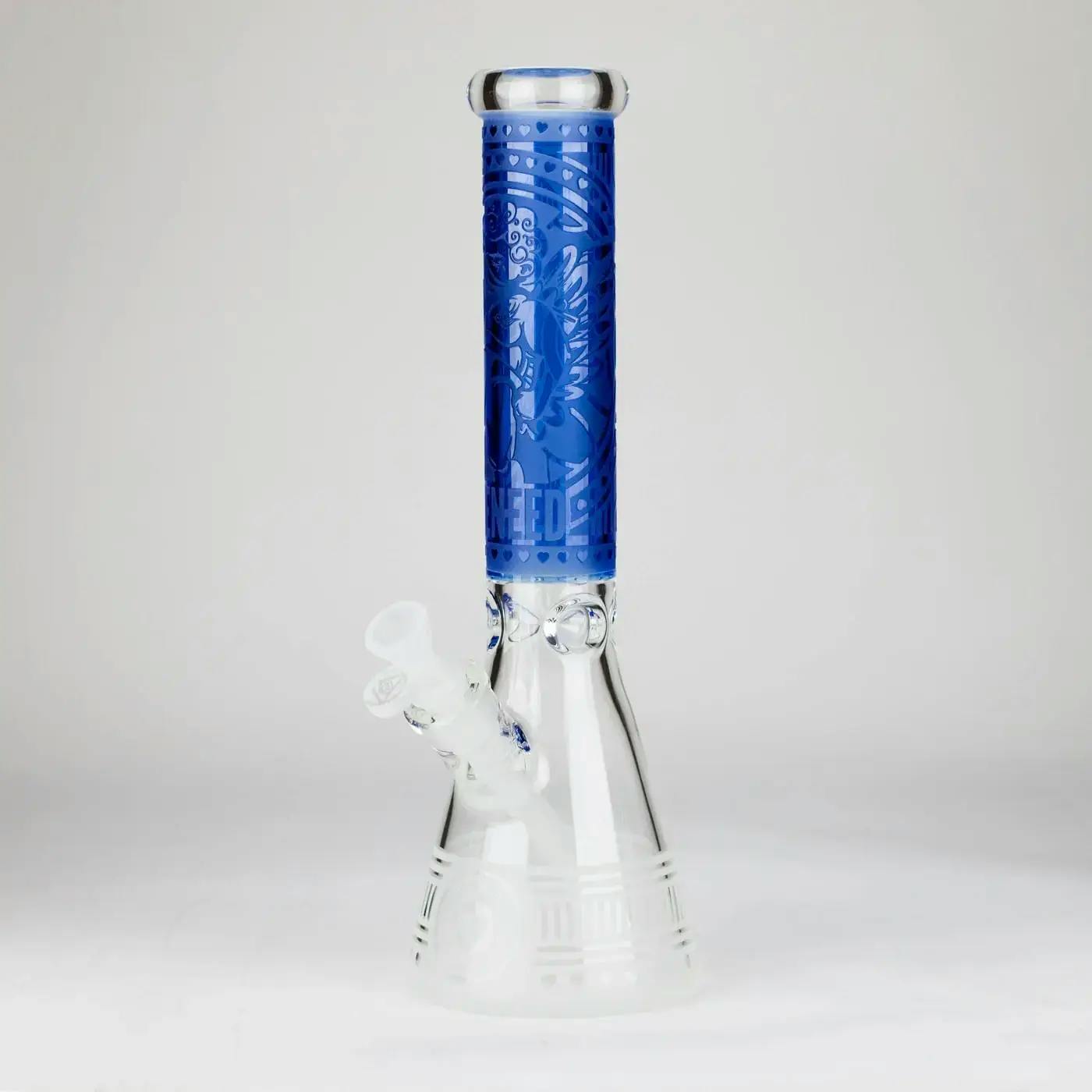 WENEED 14" Cupid's Heart Beaker - Blue