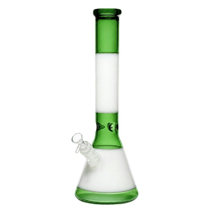 16" 7mm Arsenal Dual Tone Elegance Beaker - Green