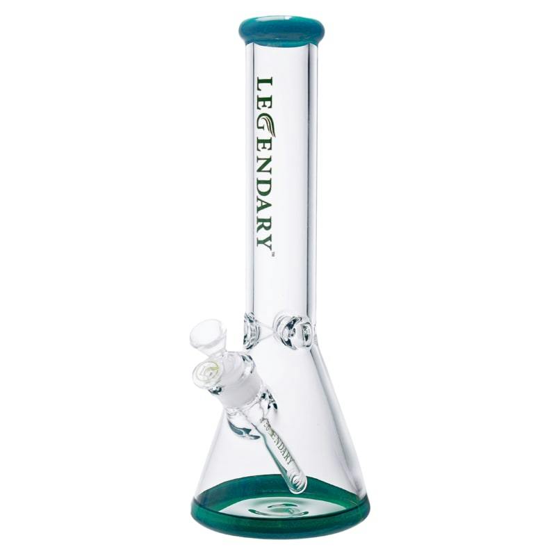 14" 7mm Legendary Coloured Base Beaker - Blue