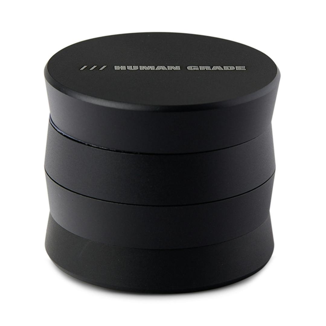 Human Grade Aluminum Grinder Model 3A Black