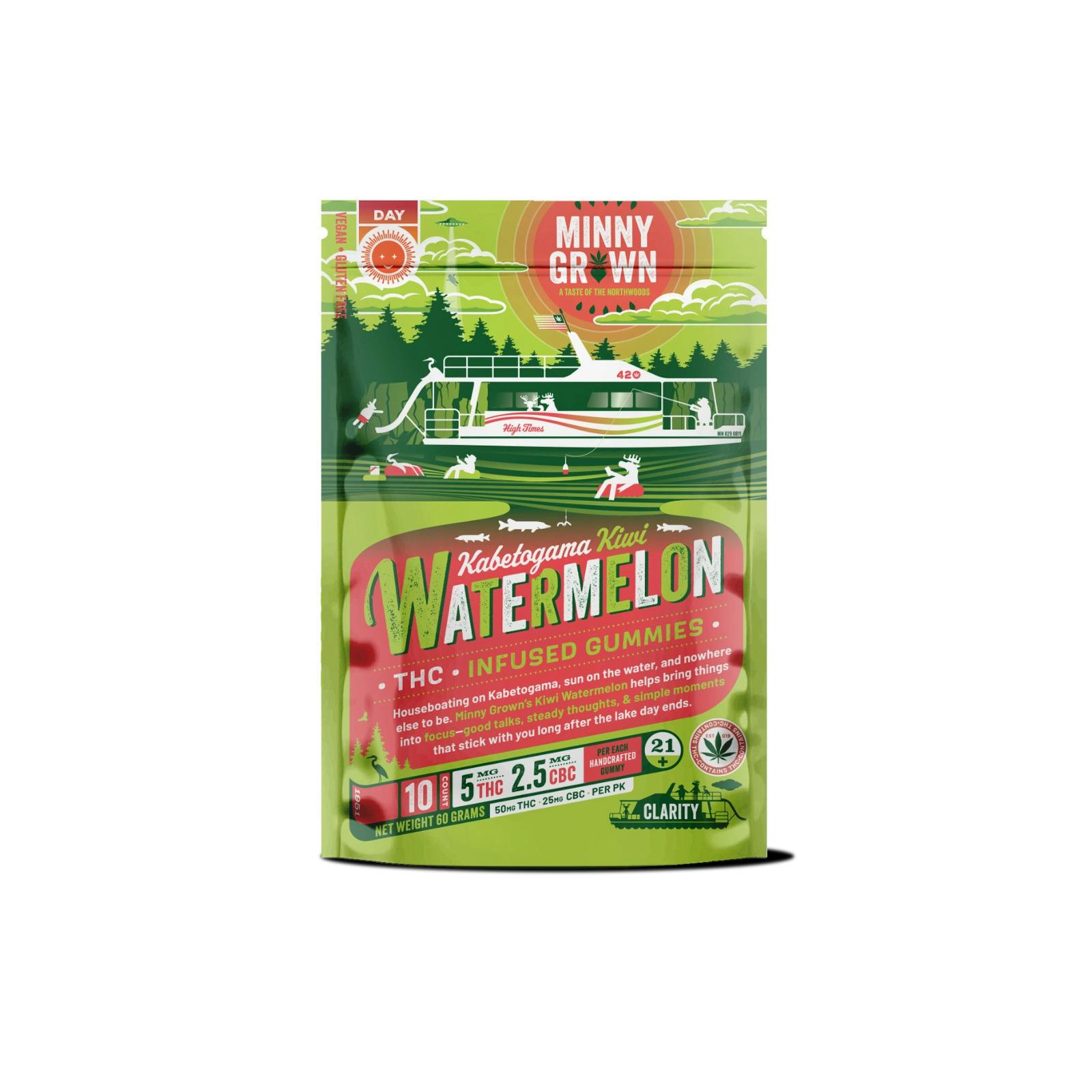 Kabetogama Kiwi Watermelon | 5mg THC | 2.5mg CBC