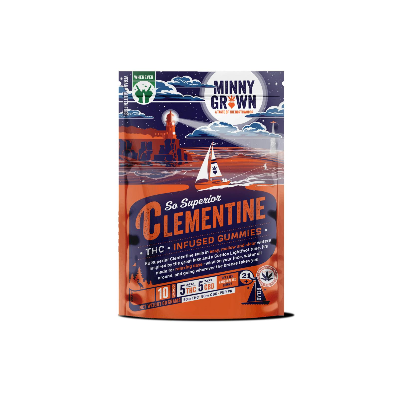 So Superior Clementine | 5mg THC | 5mg CBD
