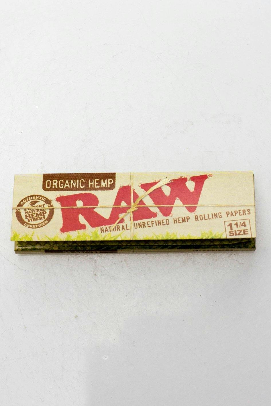 RAW organic hemp 1¼ rolling paper