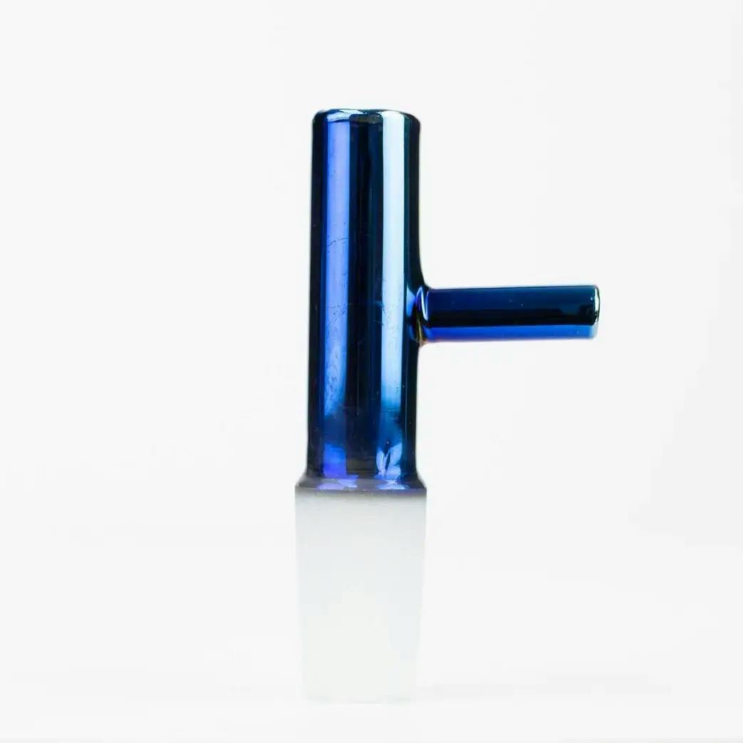 Elctroplate Glass popper bowl - Blue