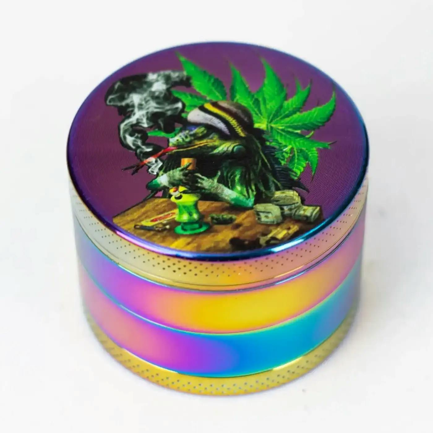 Weed Rainbow Grinder 4pts 55mm