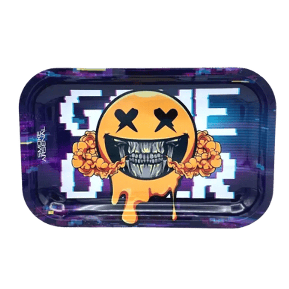 Game Over Metal Rolling Tray - Medium