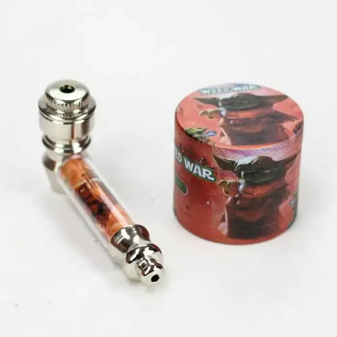 2 Pcs. Smoking Gift Set Weed War
