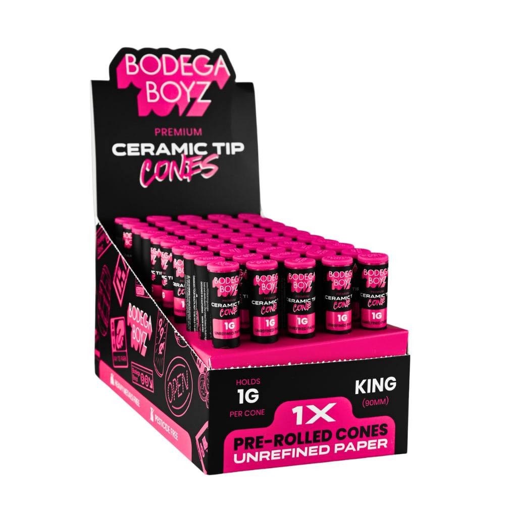 Bodega Boyz Natural Brown 1.0g Ceramic Tip Cones