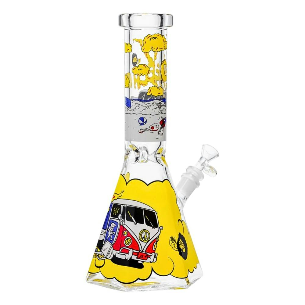 12" 7mm Cheech Smokey Camper Decal Beaker