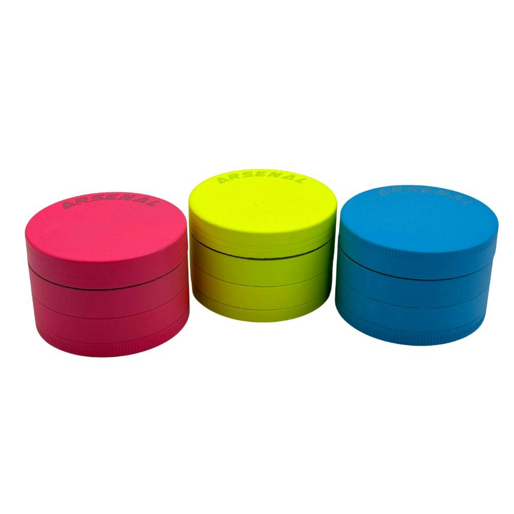 Arsenal Plain Glow In The Dark 52mm 4-Pc - Assorted Colours