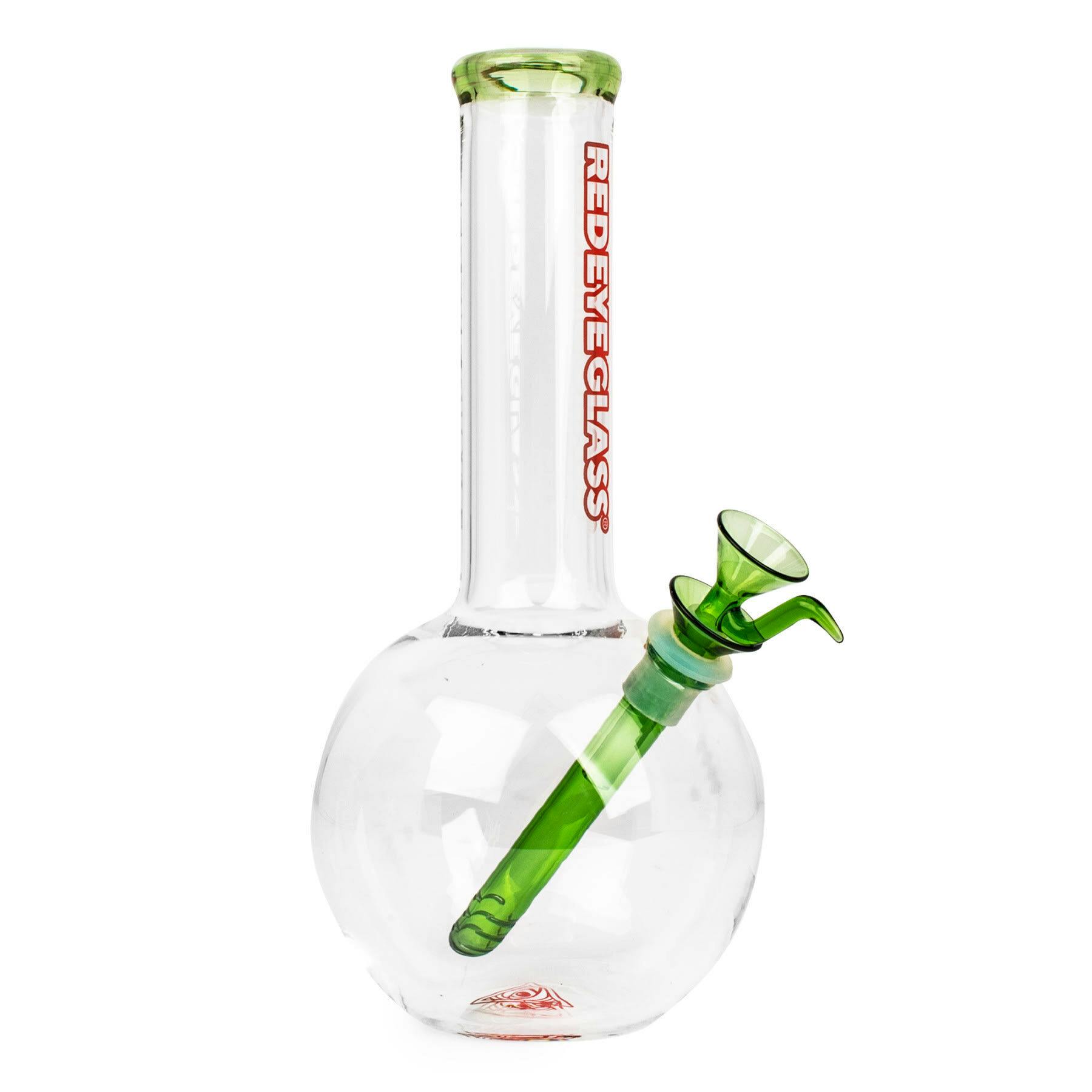 Red Eye Glass Green 10" Tall Litle Bro Bubble Tube