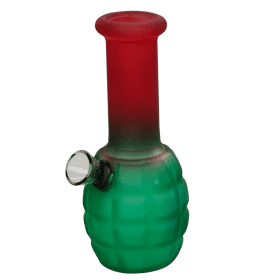6" Rubber Finishing Surface Mini Glass Bong