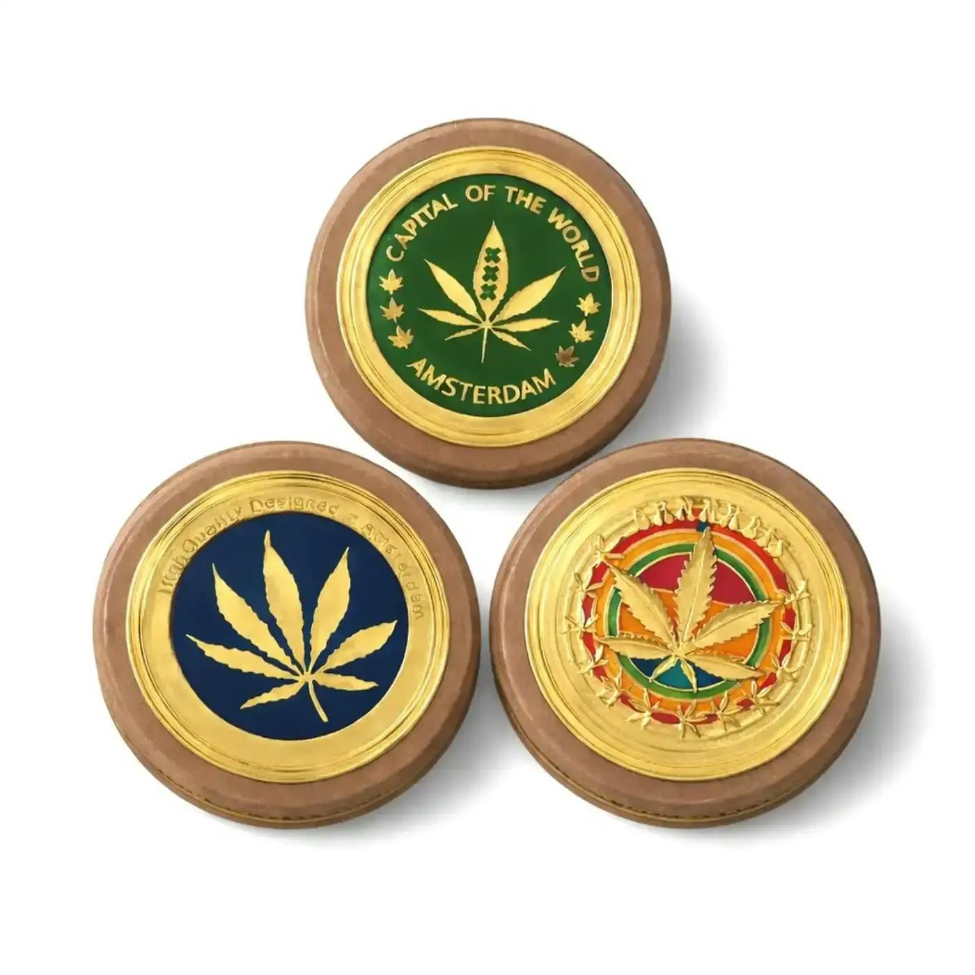 Bamboo Grinder - 3-Parts - Assorted Design