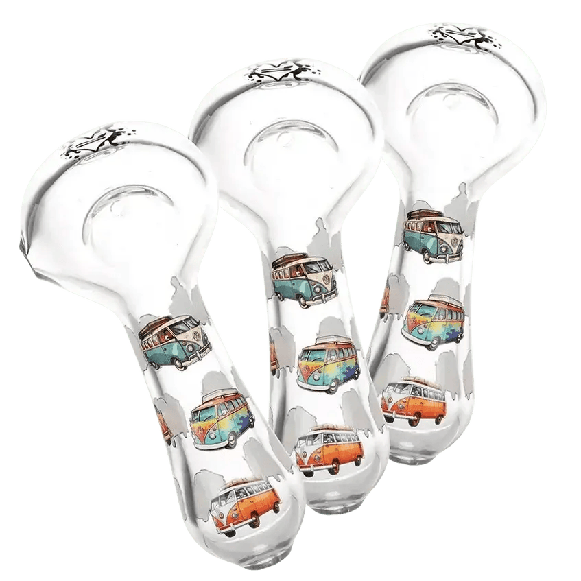 Pulsar VW Bus 4.5" Glass Spoon Pipe