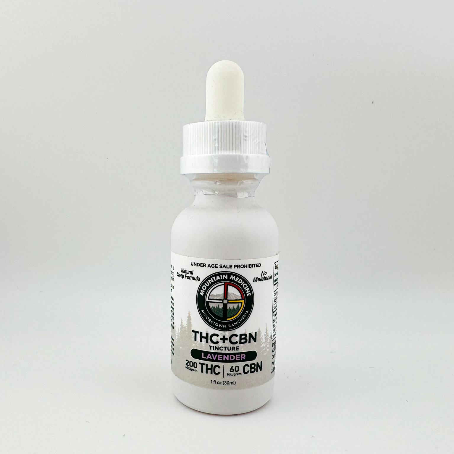MM THC+CBN 260mg Tincture Lavender at Mountain Medicine