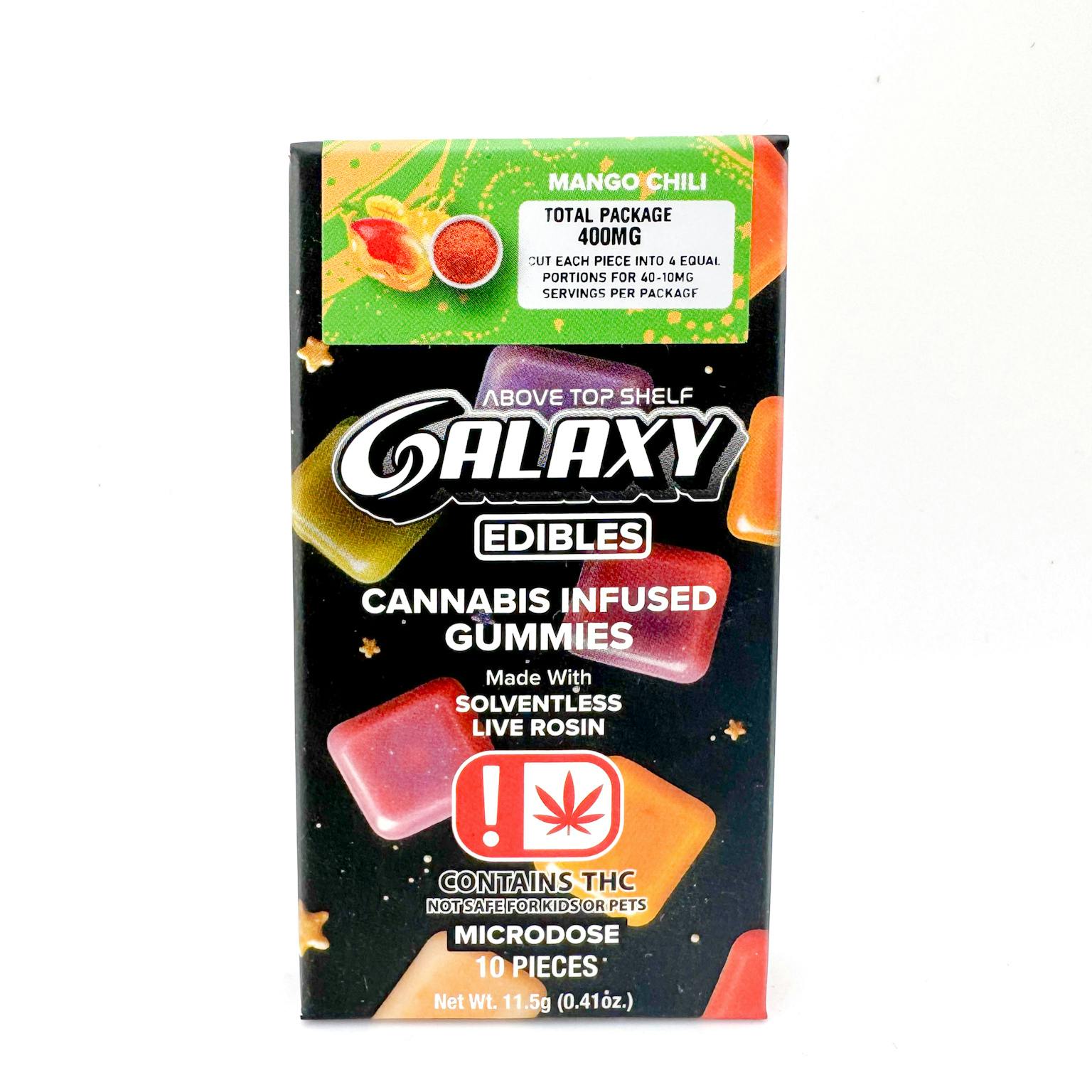 Galaxy 400mg LR Mango Chili Gummies