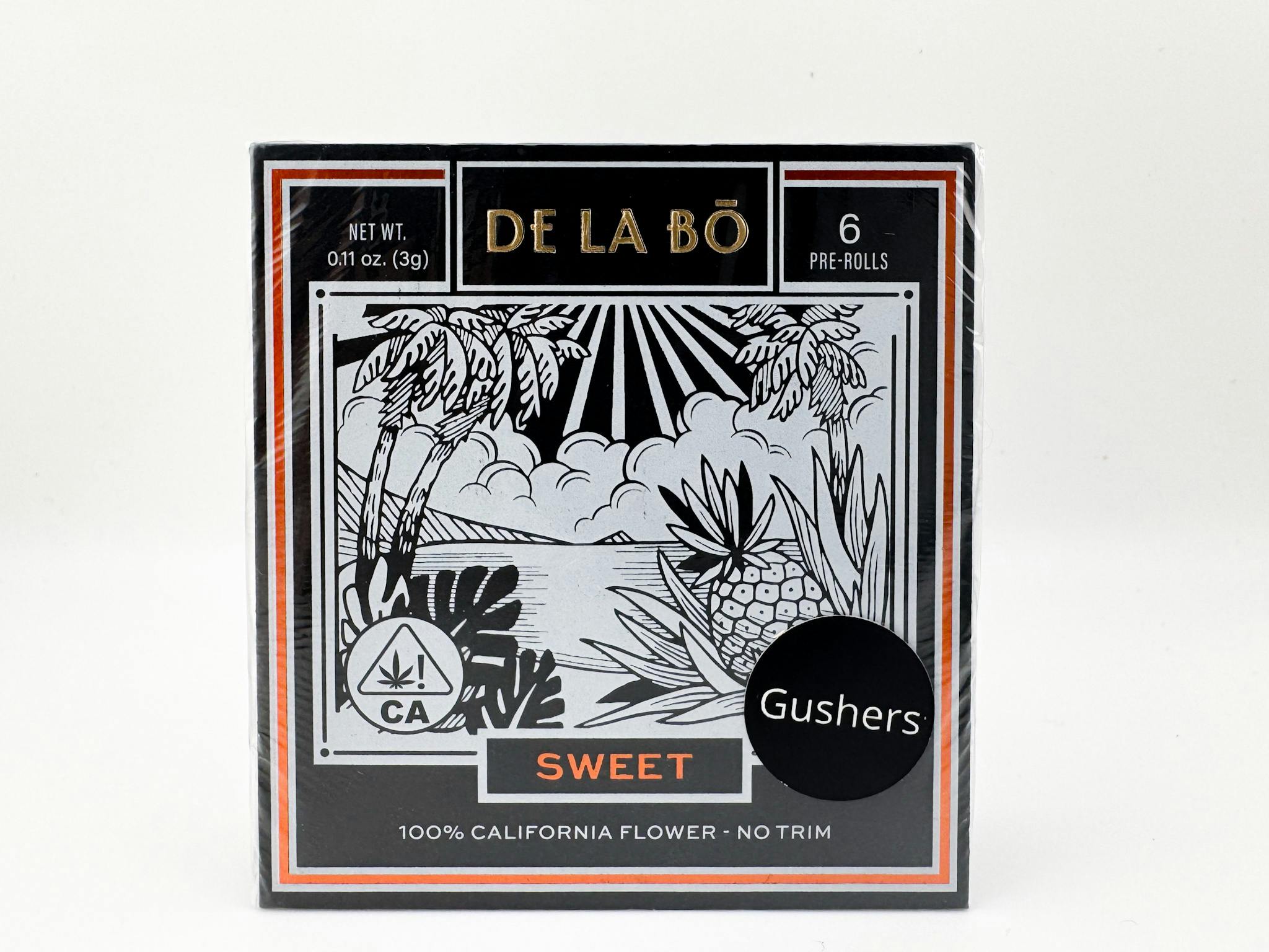 DLB Pre-roll pack Gushers at Mountain Medicine